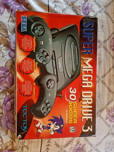 Mega drive 3 30 jogos 