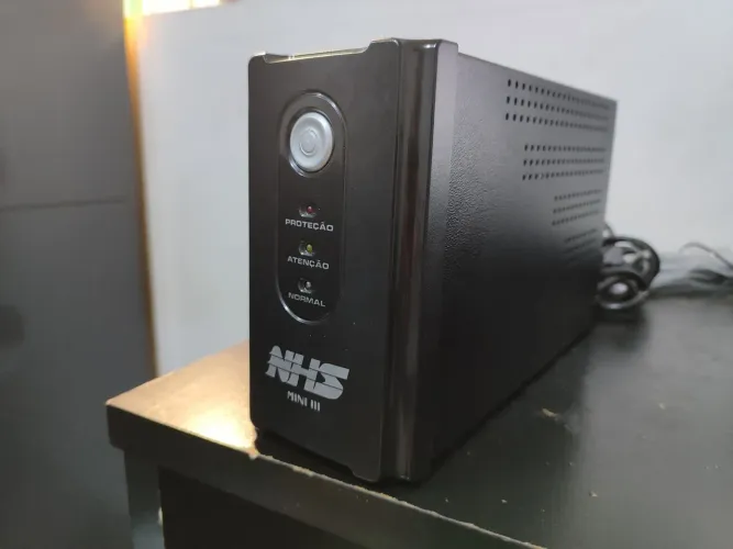 Nobreak NHS mini III bivolt 600 VA preto