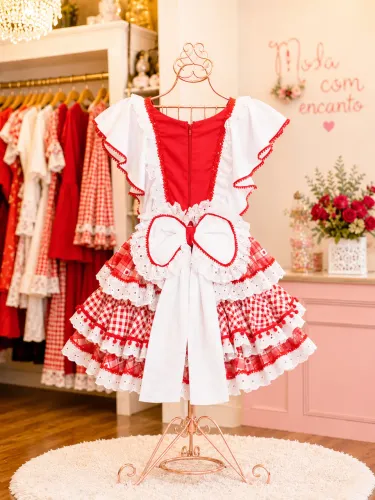 Vestido Noivinha Junino