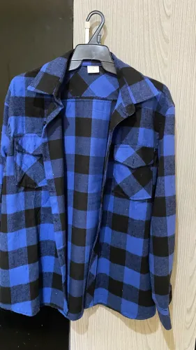 Camisa xadrez usada poucas horas nova