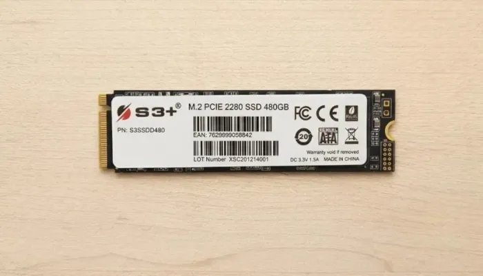 SSD NVME M.2 PCIE 480gb