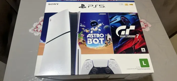Ps5 SLIM 1TERA MUDUA FISICA 2JOGOS