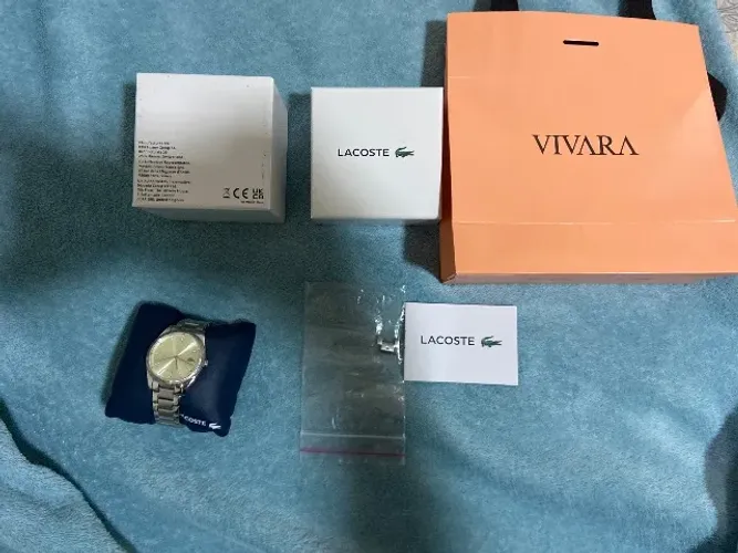 Relógio Lacoste Aço Inox Prata Vivara