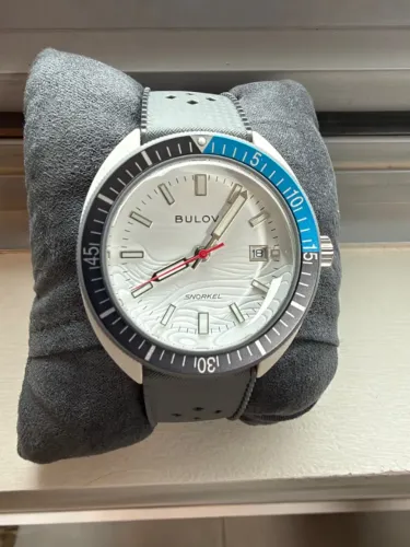 Relogio Bulova BUL98B449 Cerâmica- Safira - 41mm - Quartz - Perfeito Estado