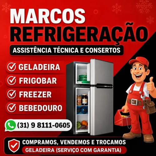 Conserto de geladeira e freezer 