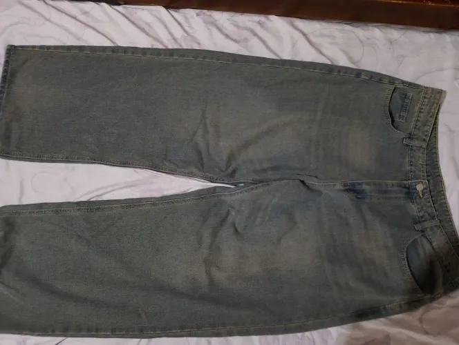 Calça jeans vintage unissex 