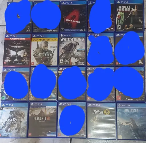 jogos de ps4 lote de ps4 20 jogos por mil 999