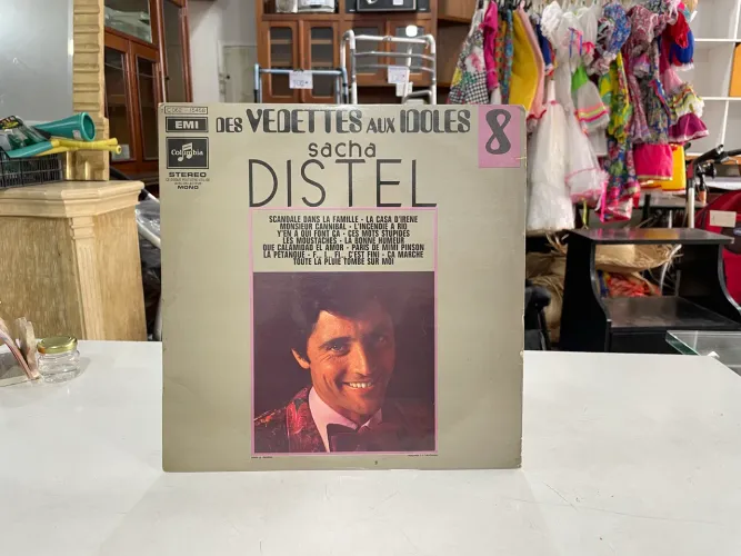 Disco de Vinil Sacha Distel Des Vedettes Aux Idoles