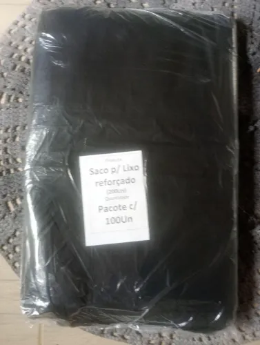 Saco lixo reforçado 200 litros