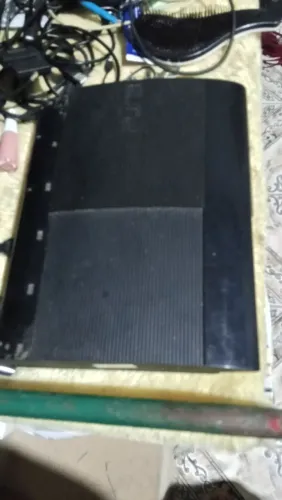 Playstation 3 super slim, 250gb, cor preto