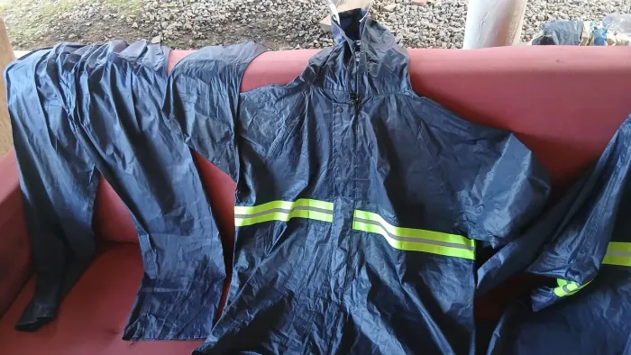 2 kit completo de capa de chuva