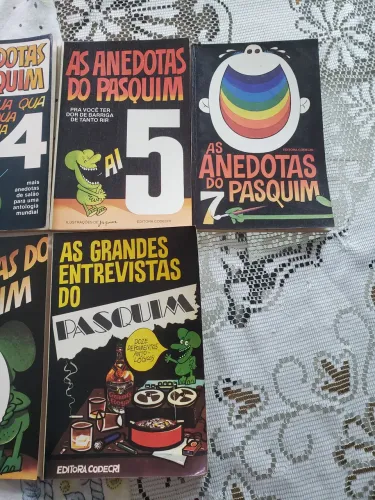 Livros As Anedotas do Pasquim