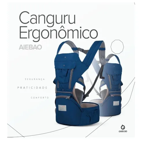 CANGURU ERGONÔMICO AIEBO 12 Posições 3/1
