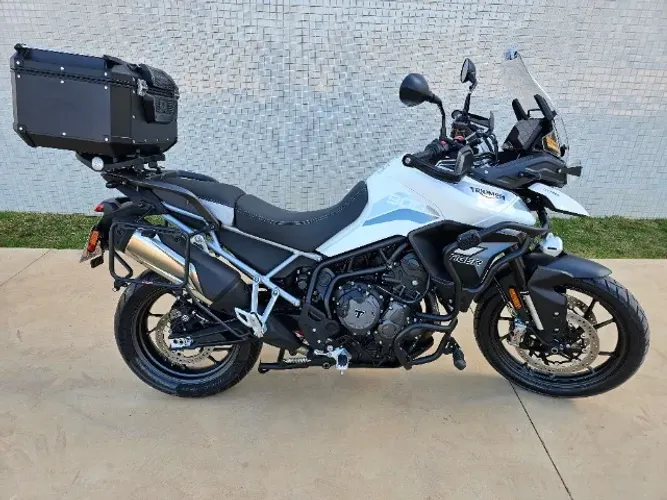 Triumph Tiger GT PRO 900 2021/2022 - Apenas 9.700km - A Mais Nova do DF - Equipada