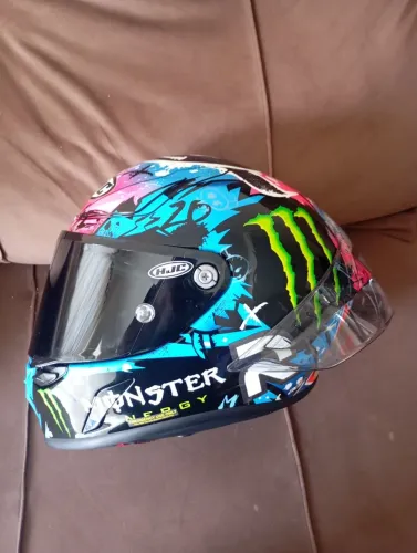 Capacete hjc rafha 1 quartararo