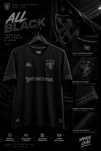 Camisa sport 2026 consciência negra
