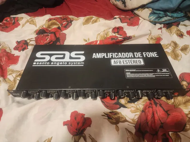 Amplificador De Fones Tipo Ha8000 Af8 Power Play