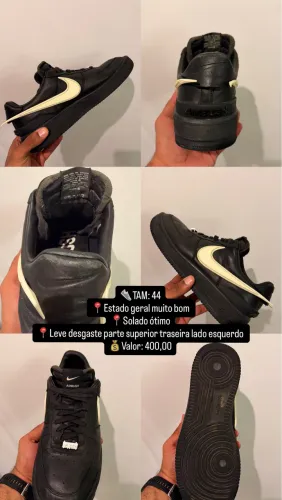 Tênis Nike Air force 1 ambush tam 44