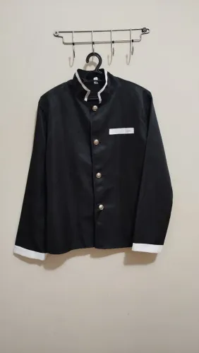 blazer demon slayer cosplay importado tamanho p acompanha faixa