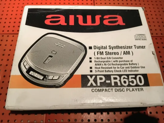 Disckman Aiwa XPR-650 NO ESTADO
