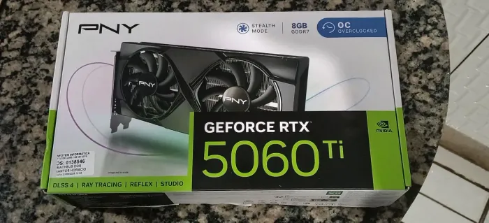 Geforce Rtx 5060 Ti PNY 8gb GDDR7