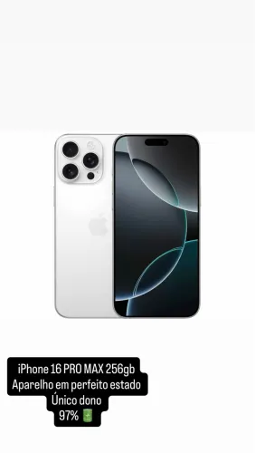 IPHONE 16 PRO MAX 256g