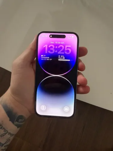 iPhone 14 Pro 128GB, sem Face ID