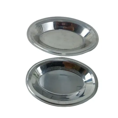 KIT 02 TRAVESSAS E INOX OVAIS - USADO
