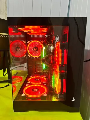 Gabinete Gamer Rise Mode Galaxy Glass M Mini, M-ATX, Lateral e Frontal em Vidro Temperado
