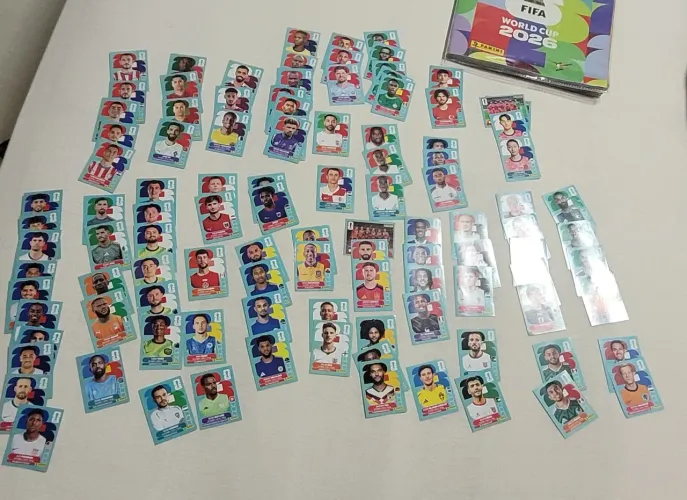 Venda de figurinhas avulsas - Copa 2026