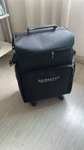 MALETA DE MAQUIAGEM PROFISSIONAL DAYMAKEUP 4 RODAS