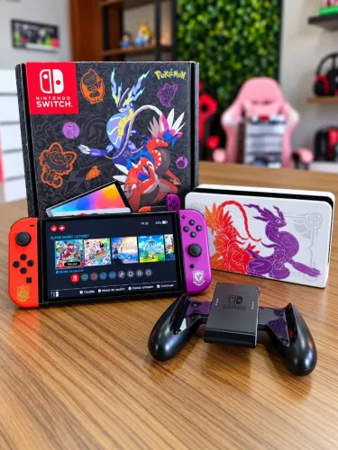 Nintendo switch Oled Pokemon Desbloqueado