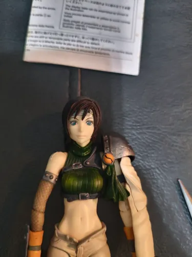 Figure - Play arts - 3 Bonecos FF7 originais (época PS1)