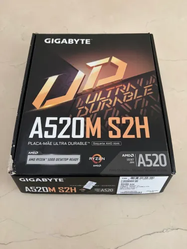 PLACA MAE GIGABYTE A520M S2H DDR4 SOCKET AM4 CHIPSET AMD