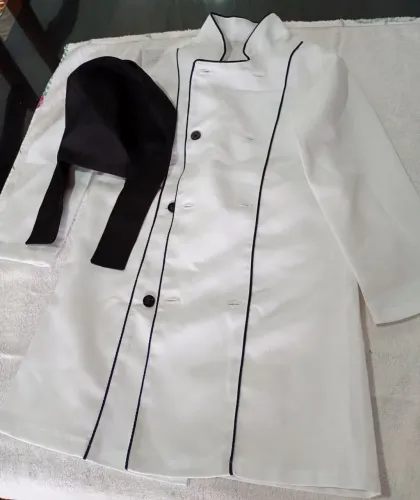 Roupa de Chef de Cozinha Infantil