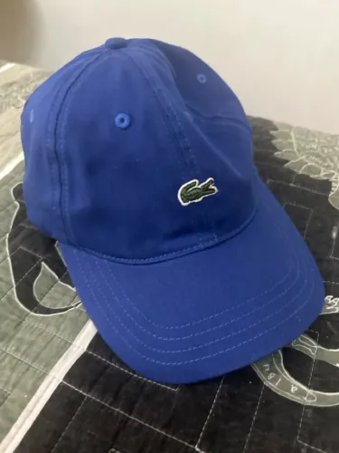 Boné lacoste azul original