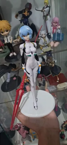 Neon Genesis Evangelion Rei Ayanami Figure 23cm para Coleção