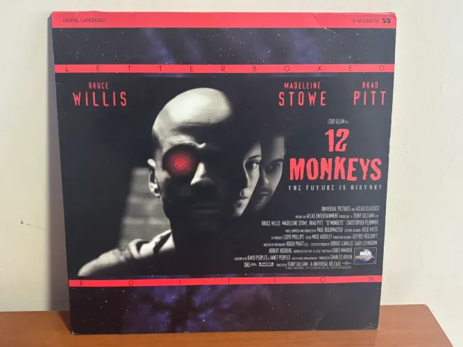 12 Monkeys - The Future is History Laserdisc LD