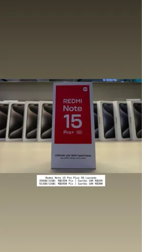 Redmi Note 15 Pro Plus 5G - Lacrado