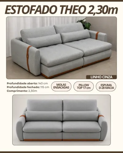 Sofá cama 2,30 mt