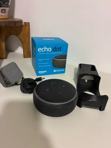 Amazon Echot Dot 3 gen + acessório