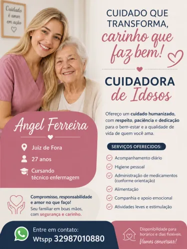 Cuidadora de idosos 