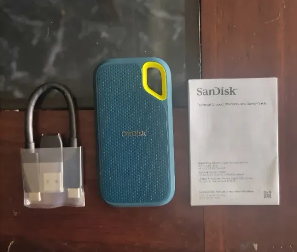 SSD Externo Sandisk Extreme 2TB 1050mb/s NOVO *SEM CAIXA*
