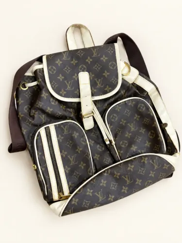 Mochila Louis Vuitton Montsouris MM original |raridade para colecionadores!