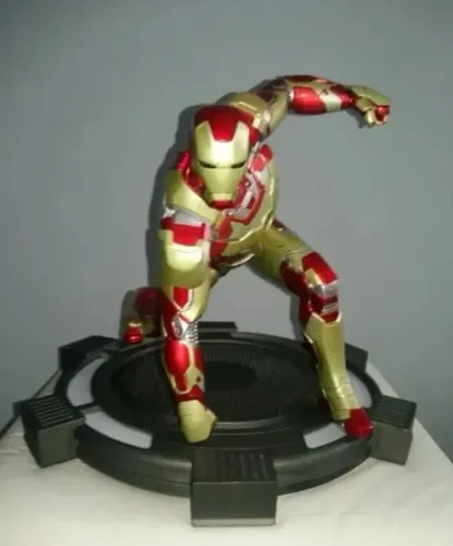 Iron man  iron studios 1/4 leia o anúncio 