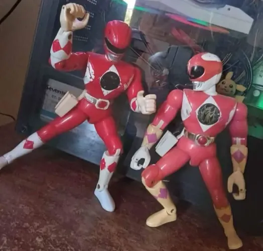 Bonecos Power Rangers Bandai Anos 90
