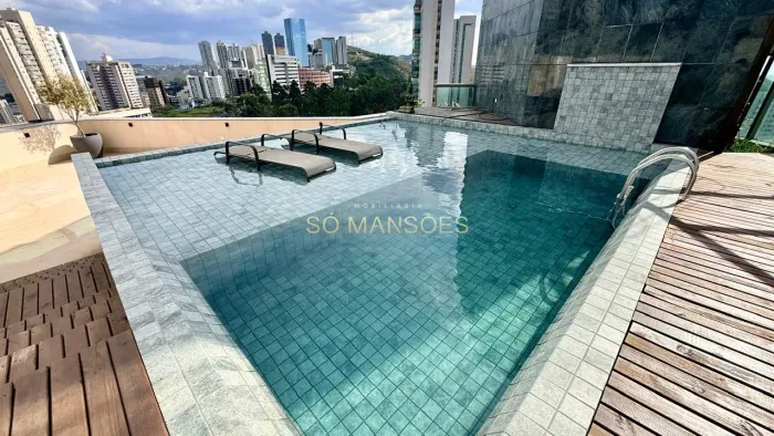 Cobertura Duplex à Venda no Belvedere, Belo Horizonte 505m², 4 Quartos, Piscina e 6 Vagas