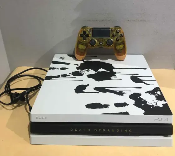 Ps4 pro edição Death stranding d3sbl0que4vel