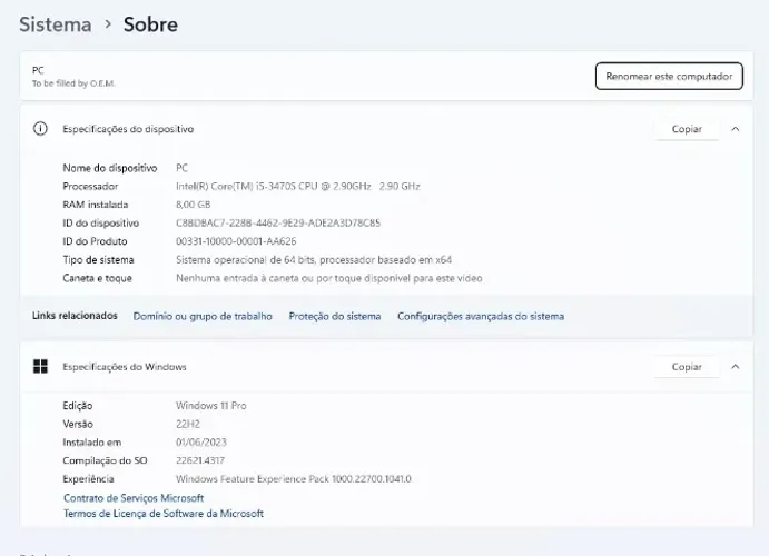 PC Gamer Intel i5 | 8GB RAM | SSD | GeForce GT 430 | Roda Roblox, LoL, vários outros Jogos