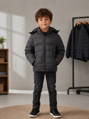 Jaqueta infantil puffer 6-16